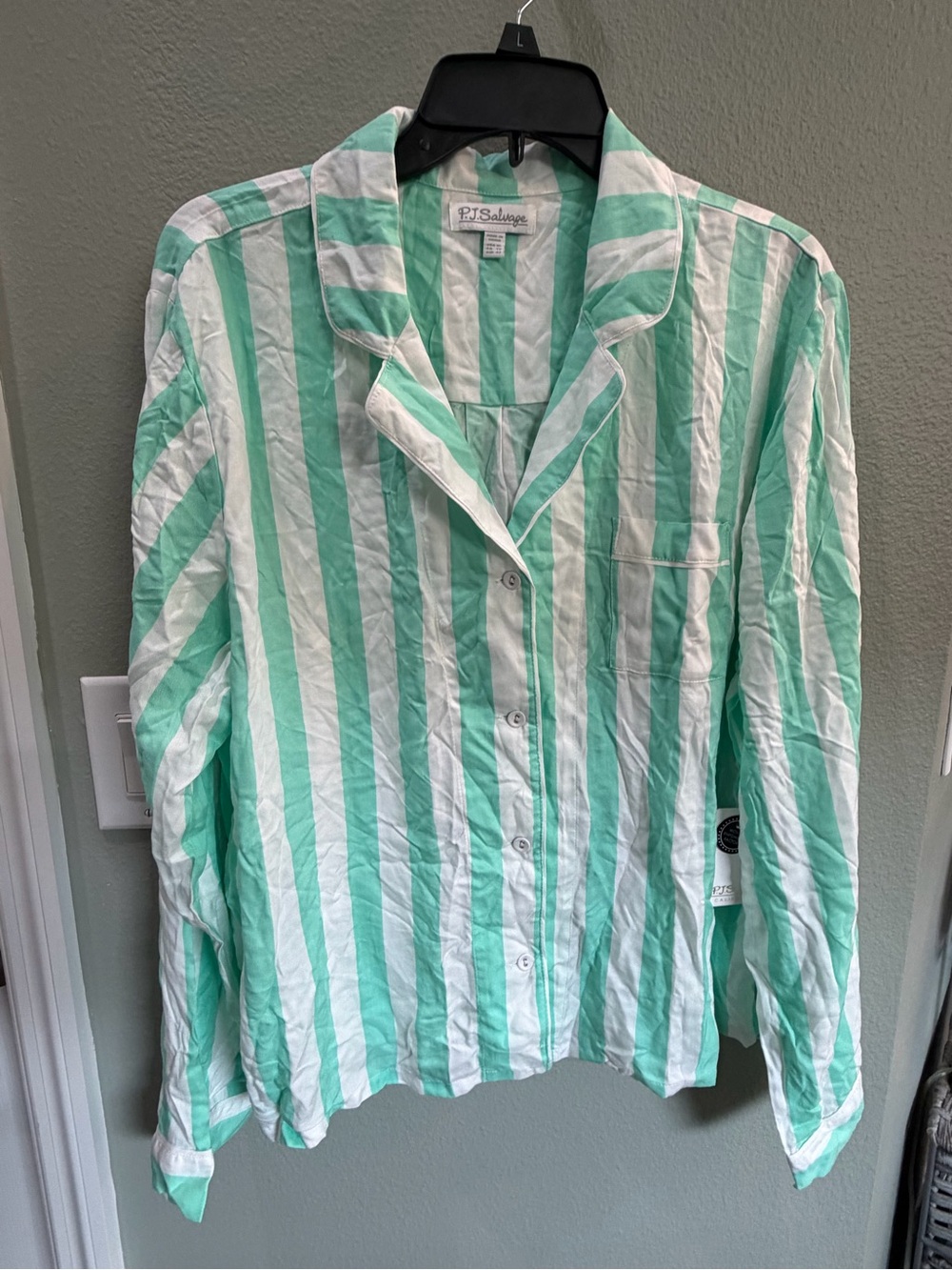 NWT P.J. Salvage Pajama Top
